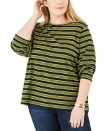 Michael kors t shirt womens green shop